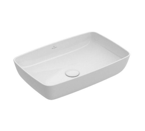 Раковина накладная Villeroy & Boch Artis 580х380х125 мм CeramicPlus альпийский белый 417258R1