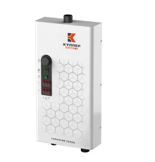 Котел твердотопливный Теплодар Куппер Спутник (2.0)-15 белый 15 кВт АОК1.06.000.00-01/-07