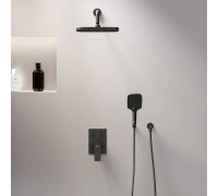 Встраиваемая душевая система AM.PM Gala со смесителем для душа черный 953520300