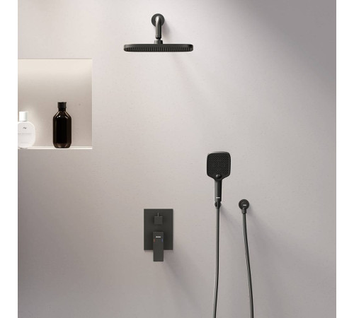 Встраиваемая душевая система AM.PM Gala со смесителем для душа черный 953520300