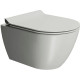 Унитаз подвесной безободковый GSI Pura 500x360 мм Swirlflush Cenere Matte 8816FR517