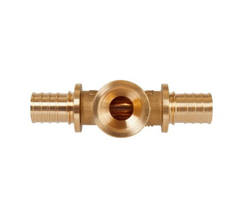 Тройник аксиальный Hoobs 25x3.5-3/4-25x3.5 мм с внутренней резьбой HB-PEXTG-253425