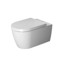 Унитаз подвесной Duravit ME by Starck Rimless с сиденьем микролифт 37х57 см 45290900A1