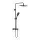 Душевая система с термостатом AM.PM Gala черный 953800300