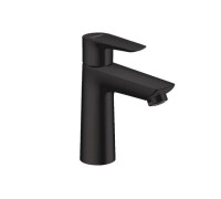 Смеситель для раковины Hansgrohe Talis E 110 с донным клапаном черный матовый 71710670