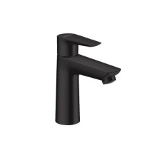 Смеситель для раковины Hansgrohe Talis E 110 с донным клапаном черный матовый 71710670