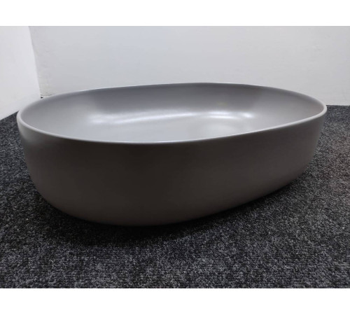 Раковина Kerasan Nolita 60х40 см без отв. Ferro matt 534389