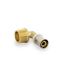 Угольник пресс с наружной резьбой Comisa 16 x 3/4 509193