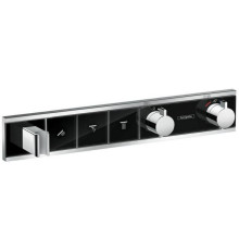 Термостат hansgrohe RainSelect на 3 потребителя внешняя часть 15356600