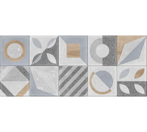 Плитка настенная Gracia Ceramica Supreme многоцветная 03 25x60 см 010100001227
