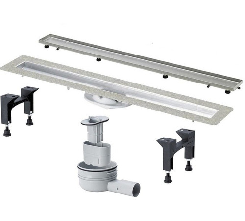 Душевой лоток Viega Advantix Basic Set 800 мм с решеткой под плитку ER13 4983.20 753214