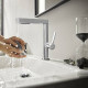 Смеситель для раковины Hansgrohe Finoris на 1 отверстие с донным клапаном Push-Open хром 76063000