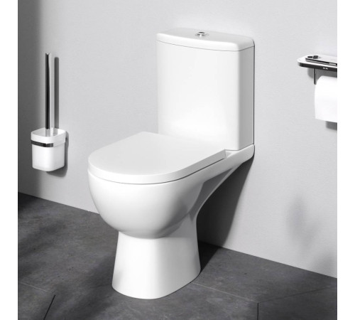 Унитаз-компакт AM.PM Sunny FlashClean с сиденьем микролифт C85C8600SC