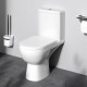 Унитаз-компакт AM.PM Sunny FlashClean с сиденьем микролифт C85C8600SC