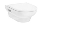 Унитаз подвесной hansgrohe GladeLake S 540х360 мм безободковый с сиденьем 60201450