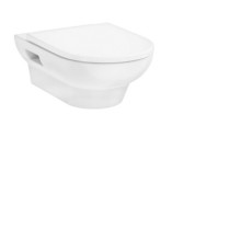 Унитаз подвесной hansgrohe GladeLake S 540х360 мм безободковый с сиденьем 60201450