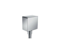 Шланговое подсоединение Hansgrohe FixFit Square хром 26455000