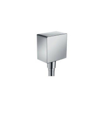 Шланговое подсоединение Hansgrohe FixFit Square хром 26455000