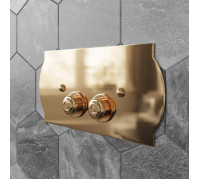 Клавиша смыва для бачков Geberit UP320 Tiffany World TW 300.3 золото TW300.3oro