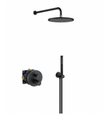 Душевой комплект Kludi Nova Fonte 7 в 1 черный матовый 208313915