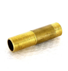 Сгон латунный Tiemme 3/4 x 100 мм наружная резьба 1500271