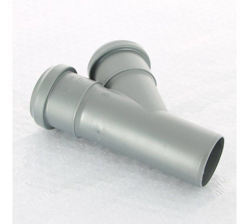 Тройник канализационный Sinikon Стандарт 50x50 мм 45° 508013.R