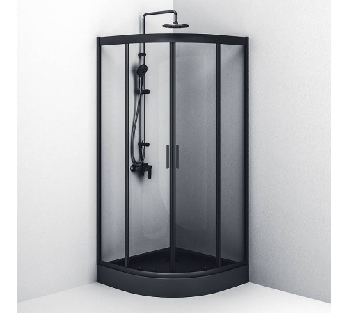 Душевое ограждение AM.PM Gem 90x90 см без поддона W90G-401-090BT