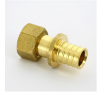 Муфта аксиальная STOUT 20x1/2 с накидной гайкой и плоской прокладкой 506608