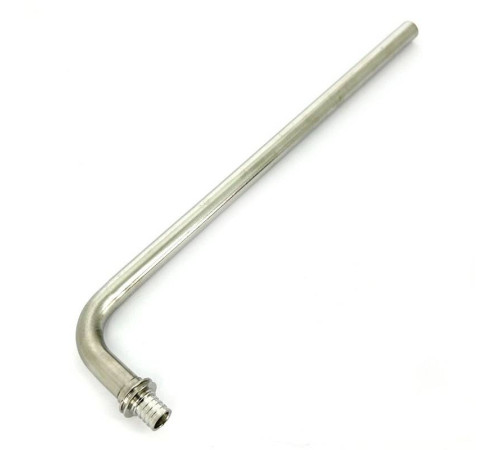 Угольник с трубкой аксиальный Uni-Fitt 16х15 мм L=300 мм 757S6153