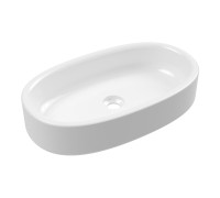 Раковина Ceramica Alice IDILLA 60х35х13 см накладная белый глянцевый 48230101