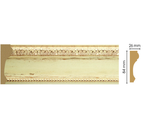 Молдинг DecoMaster 147-1028 84х26х2400 мм 147-1028