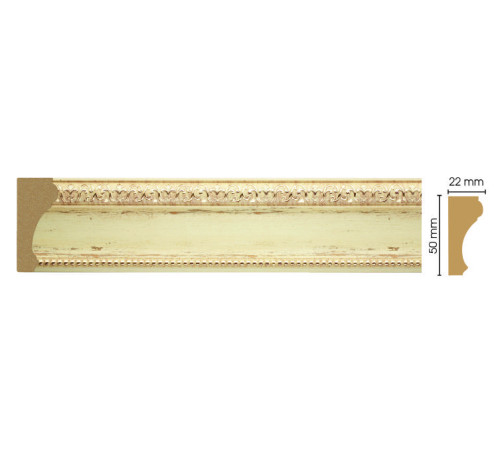 Молдинг DECOMASTER 151-1028 50х22х2400 мм 151-1028