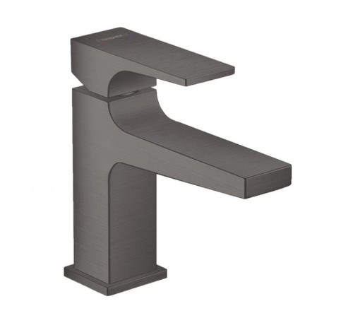 Смеситель для раковины Hansgrohe Metropol 89 мм клапан Push-Open черный хром 32500340