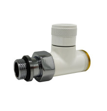 Вентиль запорный прямой SR Rubinetterie Tondera 1/2x3/4E белый 0675-1500VCEA