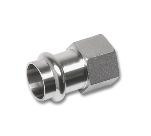 Муфта переходная Sanha NiroPress 316L пресс-ВР 22 мм x 1/2 9270G.3