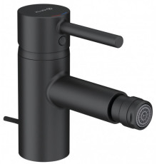 Смеситель для биде Kludi Bozz со сливным гарнитуром черный матовый 385333976