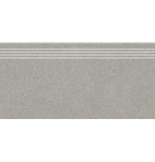 Ступень Kerama Marazzi Джиминьяно серый матовый обрезная 30х60 см DD254020R/GR