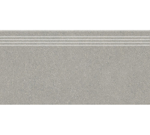 Ступень Kerama Marazzi Джиминьяно серый матовый обрезная 30х60 см DD254020R/GR