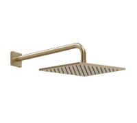 Верхний душ Gessi Rilievo 25х25 см настенный Warm Bronze Br. PVD 59158#726