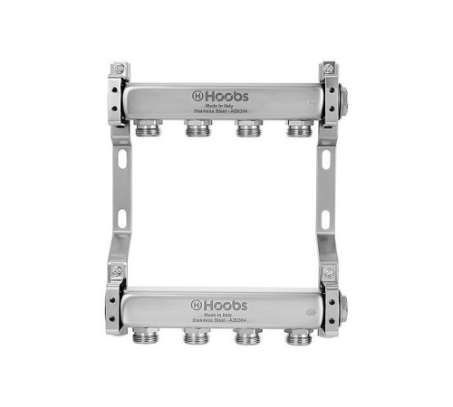 Комплект коллекторов Hoobs из нержавеющей стали без регулировки 1 x 3/4 5 выходов HB-INCGK-814505
