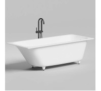 Ванна встраиваемая Salini Orlanda Kit 170х70х60 см S-Sense белый матовый 102111M