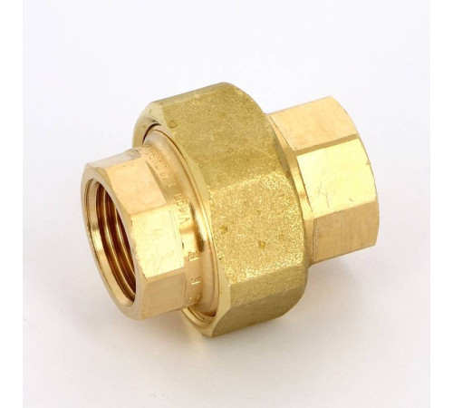 Разъемное соединение ВВ Viega 1/2 плоская прокладка бронза 271022