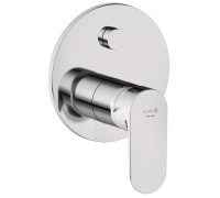 Смеситель для ванны и душа Kludi X1 встраиваемый хром 327590575