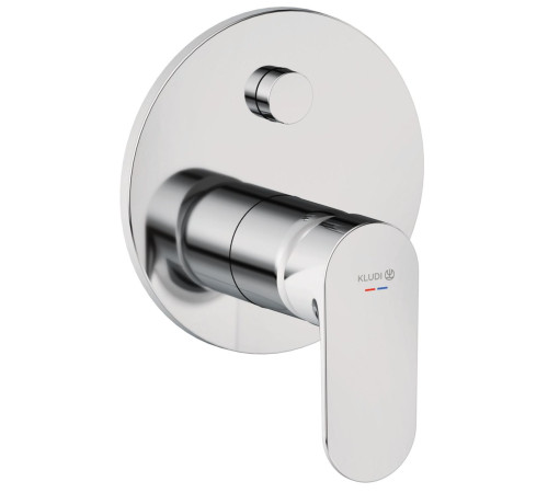 Смеситель для ванны и душа Kludi X1 встраиваемый хром 327590575