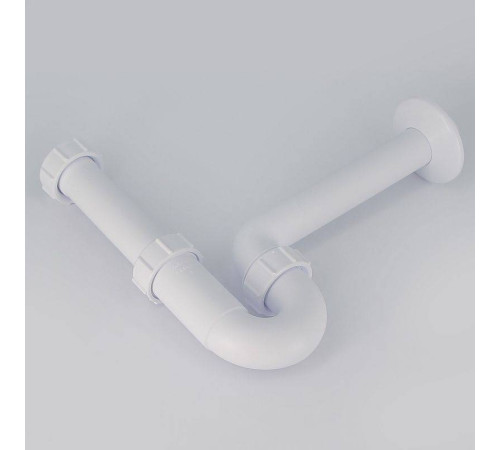 Сифон McAlpine трубный 1 1/4 x 32 мм без выпуска с отражателем MRW8