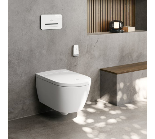 Унитаз-биде подвесной Villeroy & Boch ViClean-I200 CeramicPlus V0E200R1