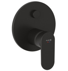 Смеситель для ванны и душа Kludi X1 встраиваемый черный матовый 327593975