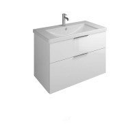 Комплект мебели Burgbad Eqio 93 см с раковиной подвесной белый глянец SEYQ093F2009G0146C001*1