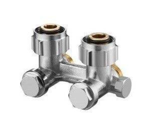 Узел нижнего подключения Oventrop Multiflex F угловой 3/4 НГ x 3/4 HP 1015944