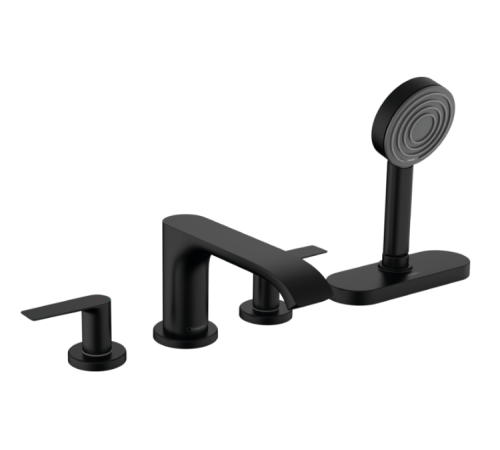 Смеситель для ванны Hansgrohe Vivenis скрытого монтажа черный матовый 75444670